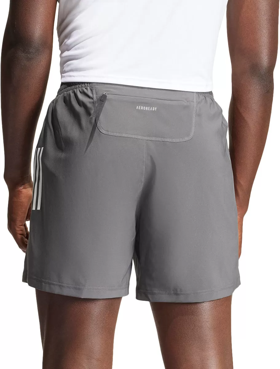 adidas Own The Run 5 Inch Mens Running Shorts - Grey