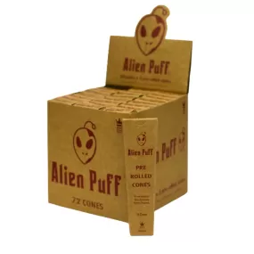 Alien Puff Natural Organic Gum Hemp Paper Cones