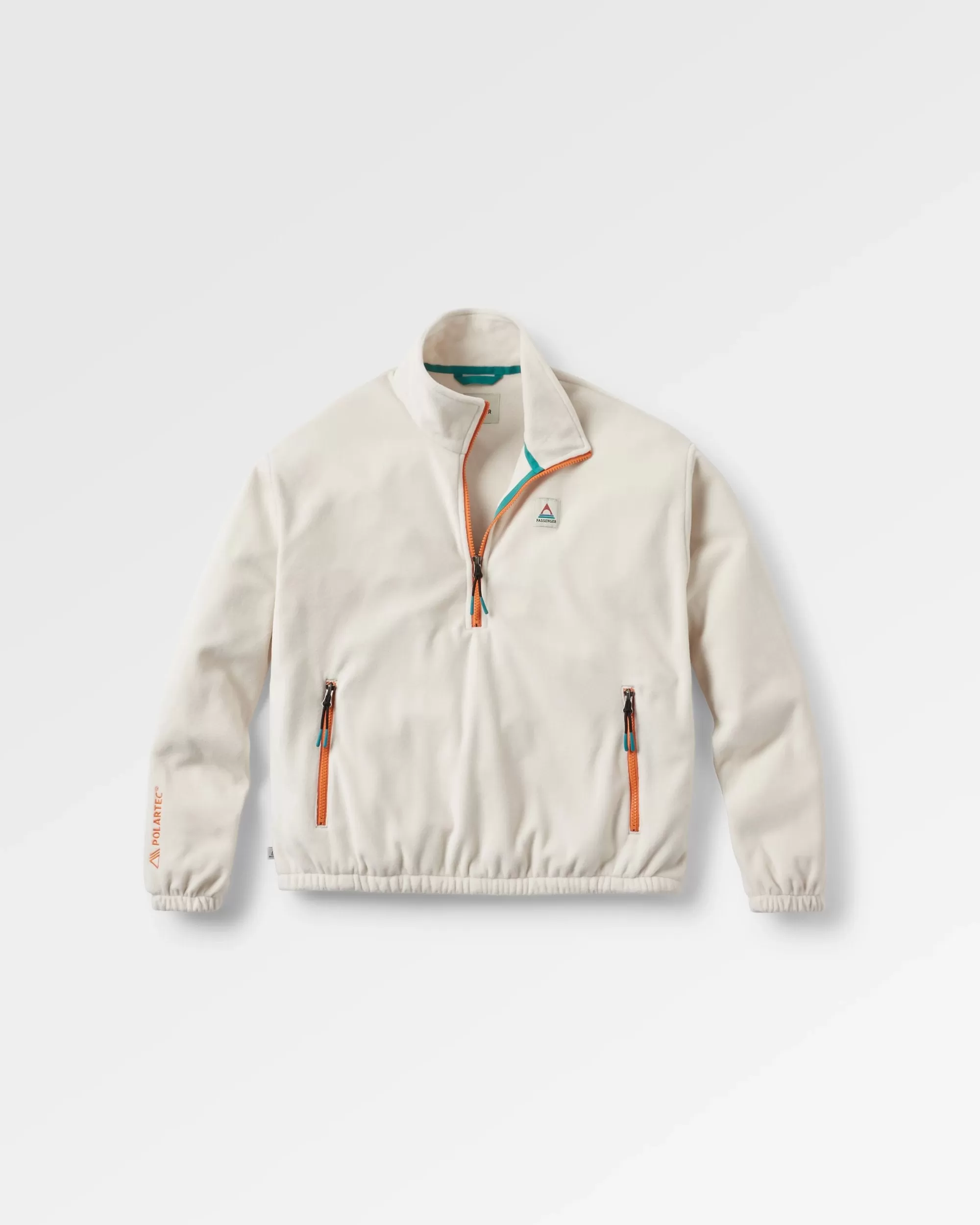 Ayla Recycled Micro Polartec Fleece - Vintage White