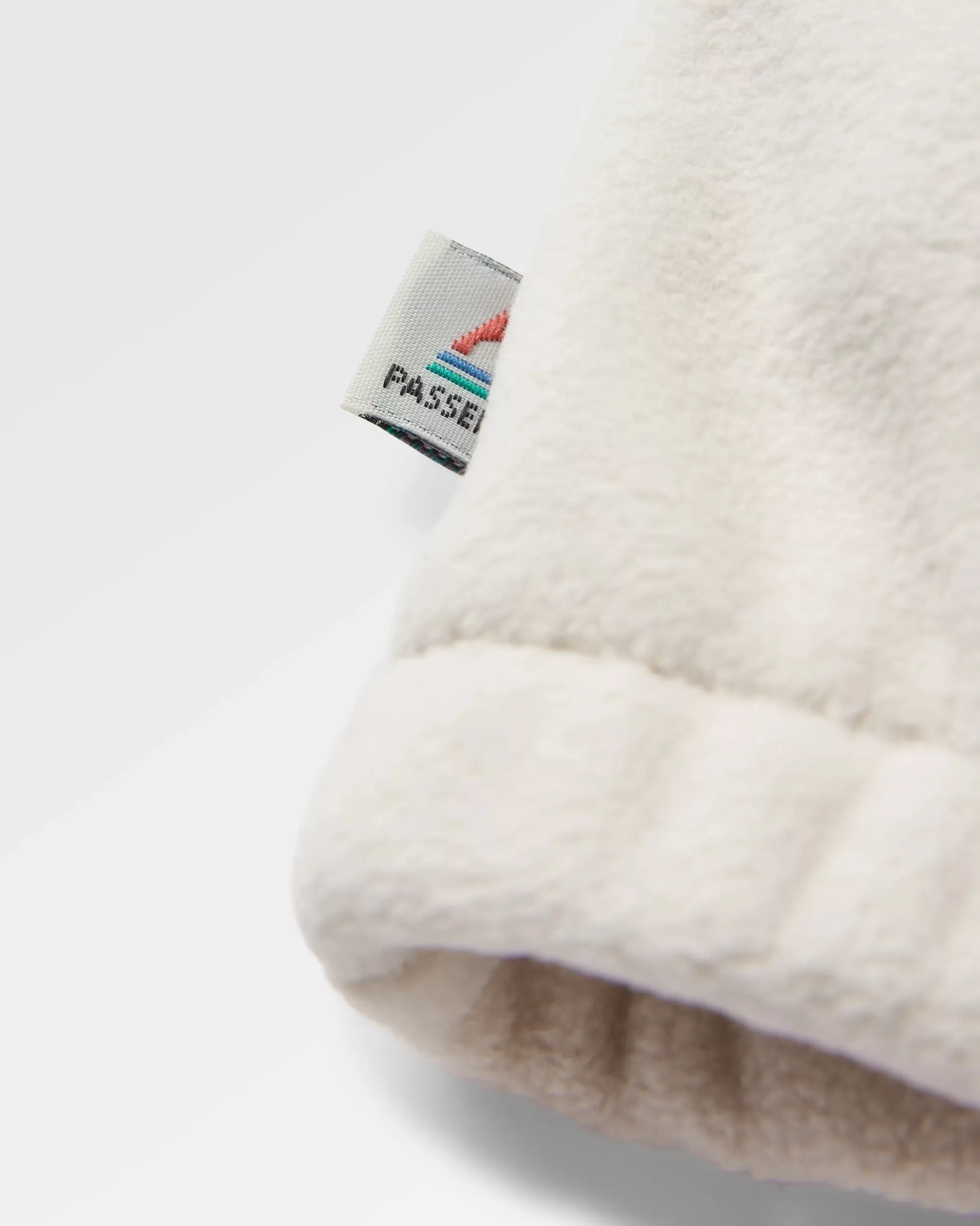 Ayla Recycled Micro Polartec Fleece - Vintage White