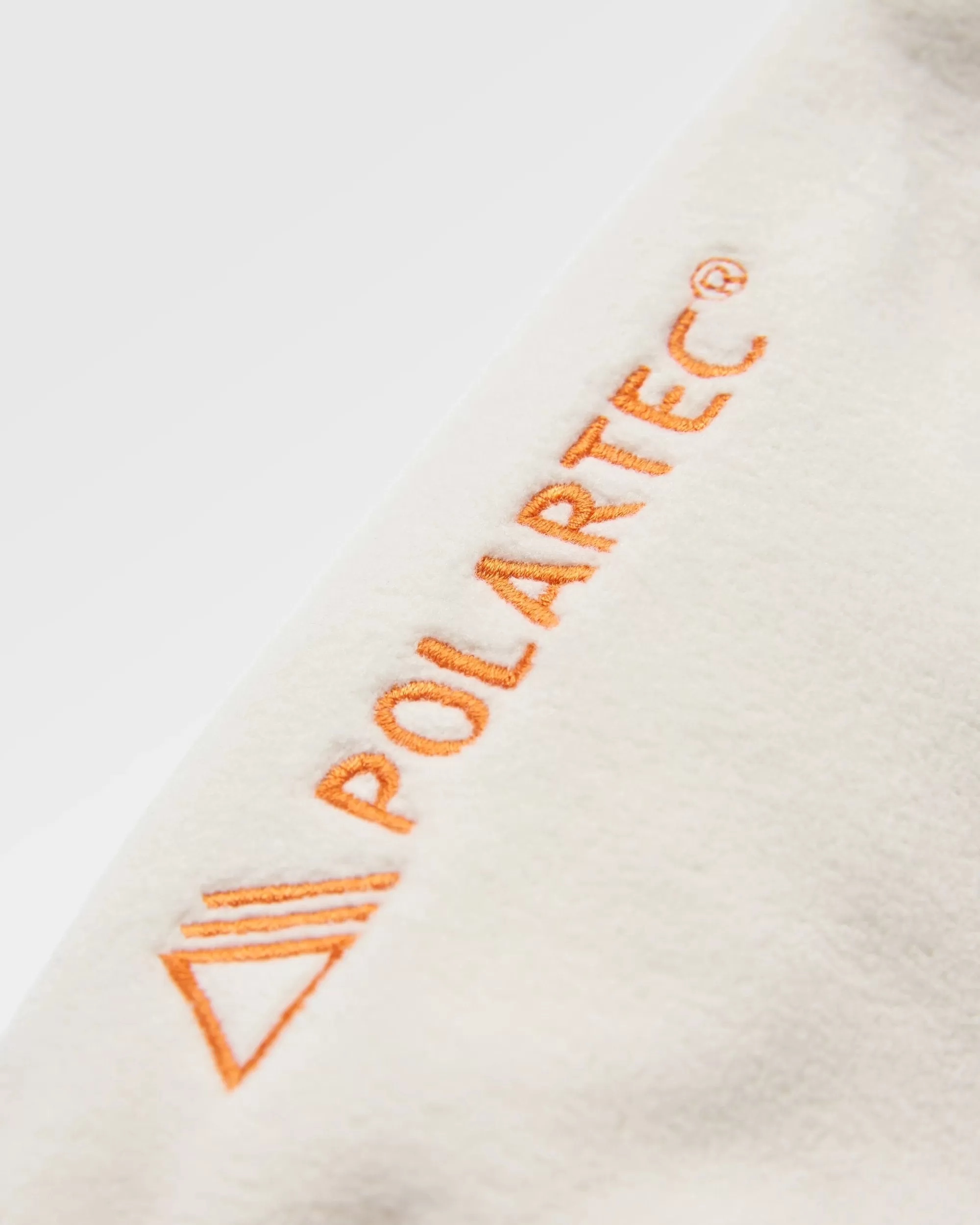 Ayla Recycled Micro Polartec Fleece - Vintage White