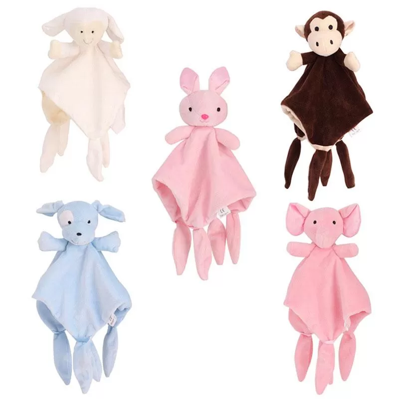 Baby Comforter Toy Bunny Plush Baby Toys Sleeping Appease Towel Soft Stuffed Animals Plush Toys For Babies Baby Toys 0 12 Months