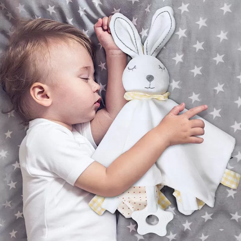 Baby Comforter Toy Bunny Plush Baby Toys Sleeping Appease Towel Soft Stuffed Animals Plush Toys For Babies Baby Toys 0 12 Months