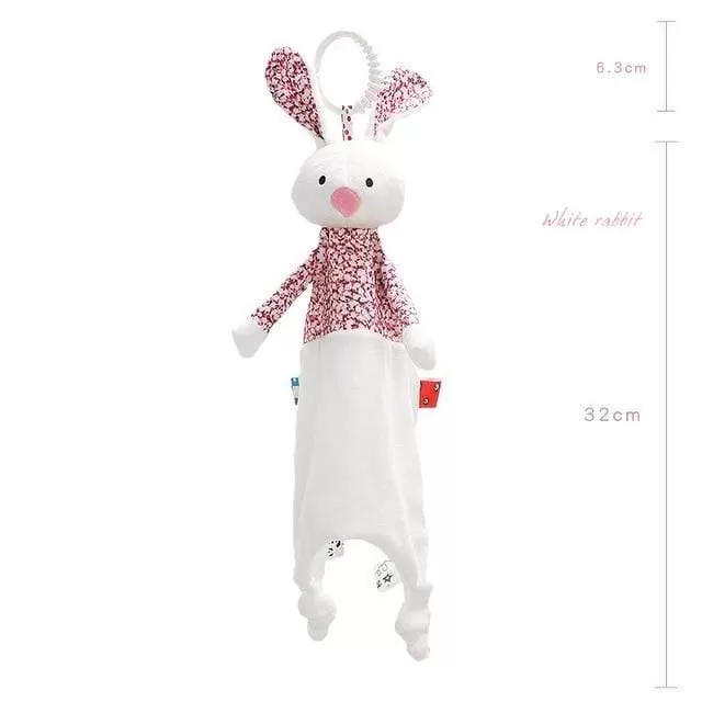 Baby Comforter Toy Bunny Plush Baby Toys Sleeping Appease Towel Soft Stuffed Animals Plush Toys For Babies Baby Toys 0 12 Months