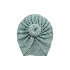 Baby Hattie Donut Turban — Teal