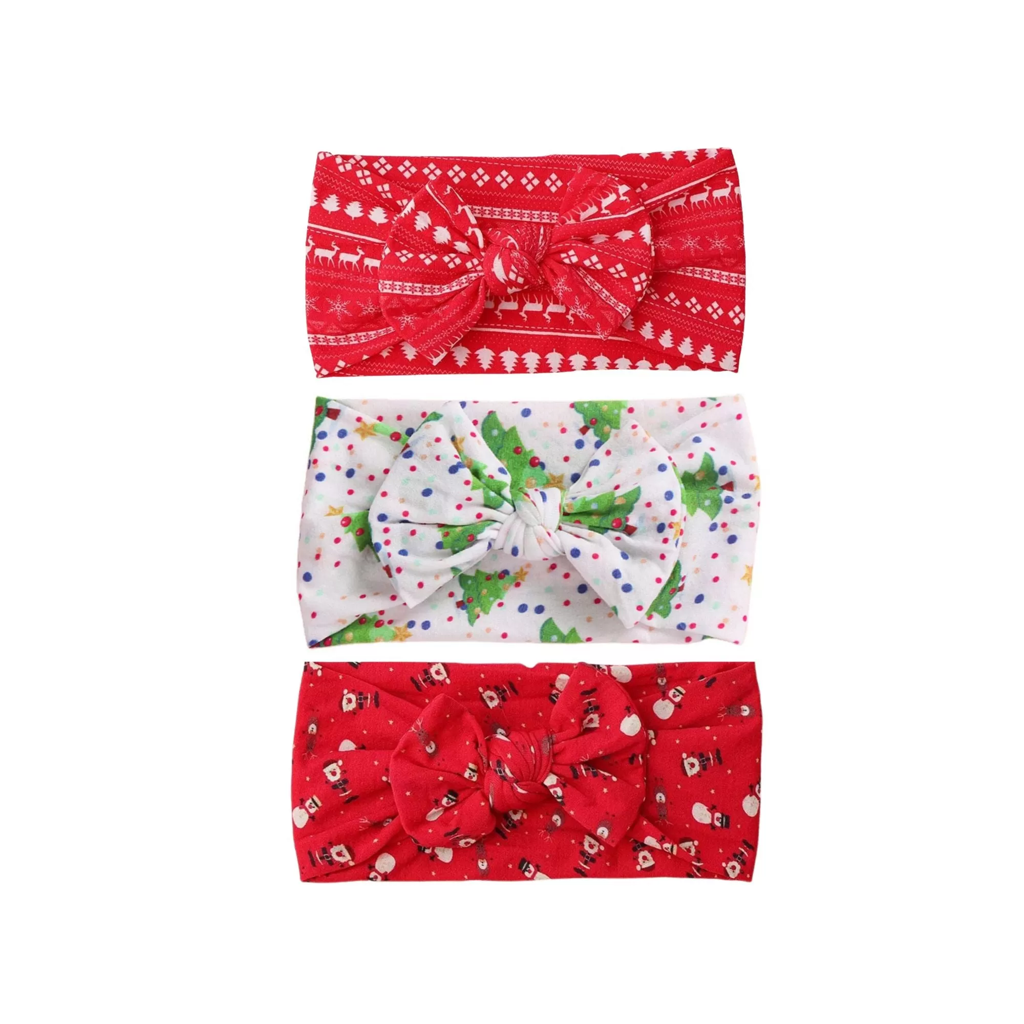 Baby Headband 3pc Set — Festive Set #2