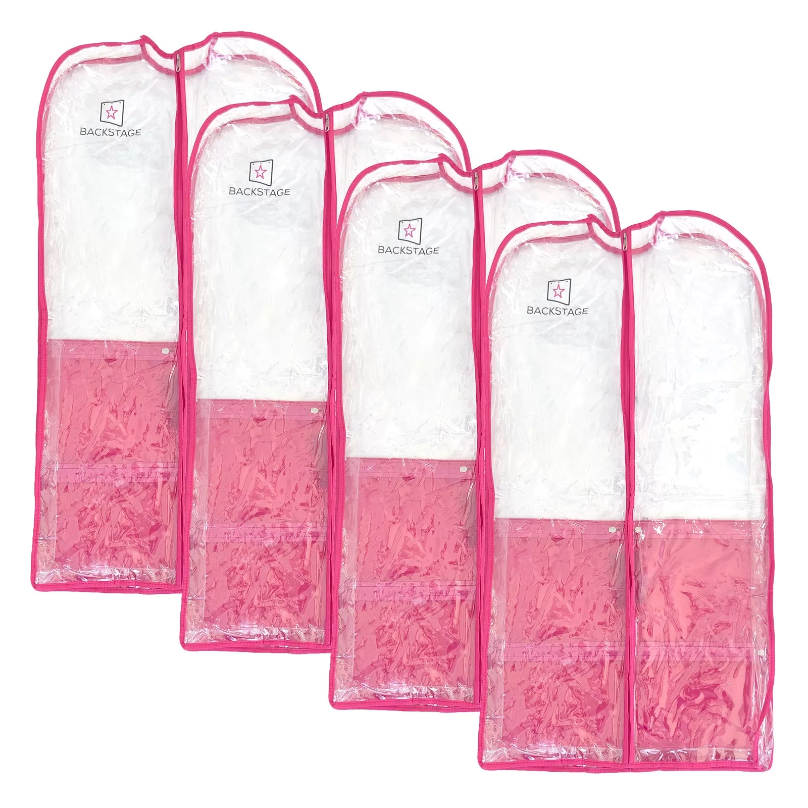 Backstage Gusseted Garment Bag - Pack of Four