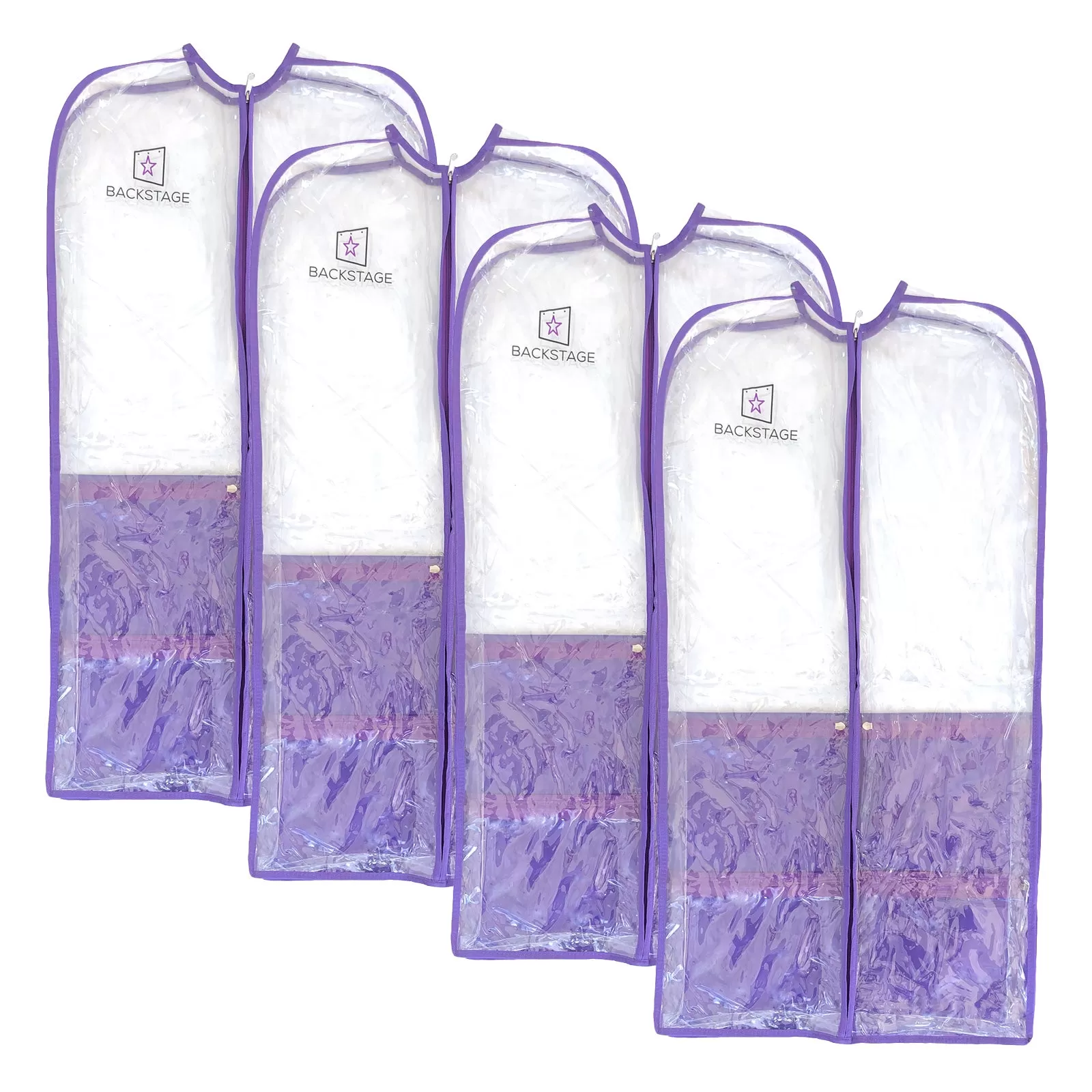 Backstage Gusseted Garment Bag - Pack of Four