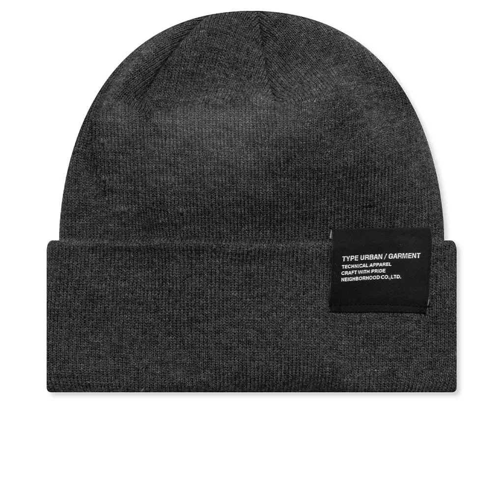 Beanie - Charcoal