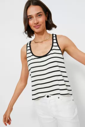 Black Stripe Lena Tank