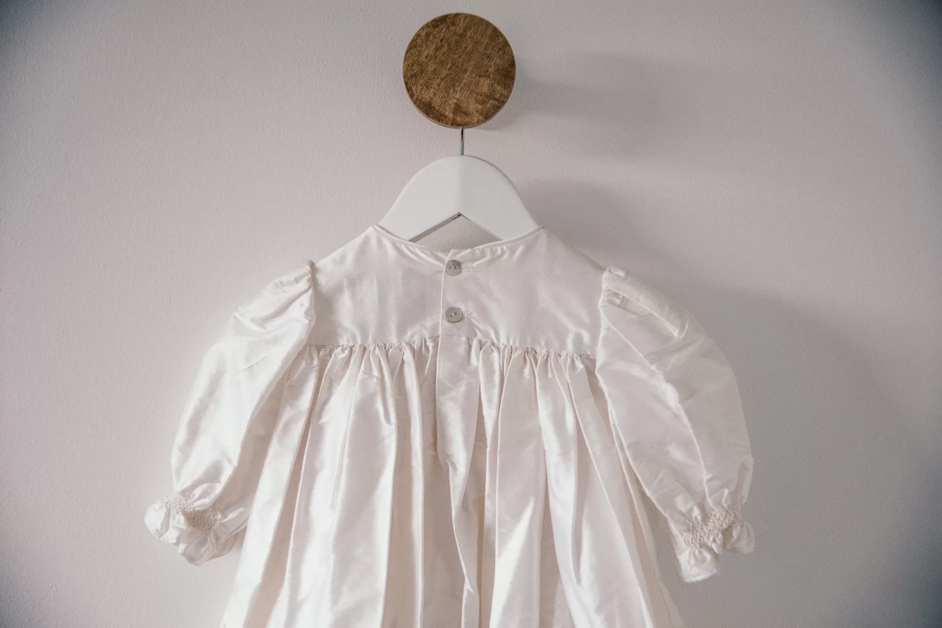 Blue Goose Victoria Silk Christening Gown