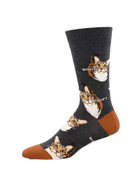 Boop! Cat Men's Socks