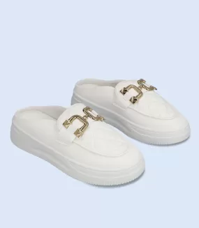 BW8252-WHITE-Women Sports Shoes