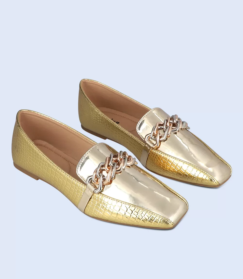 BW8450-GOLDEN-Women Casual Shoes