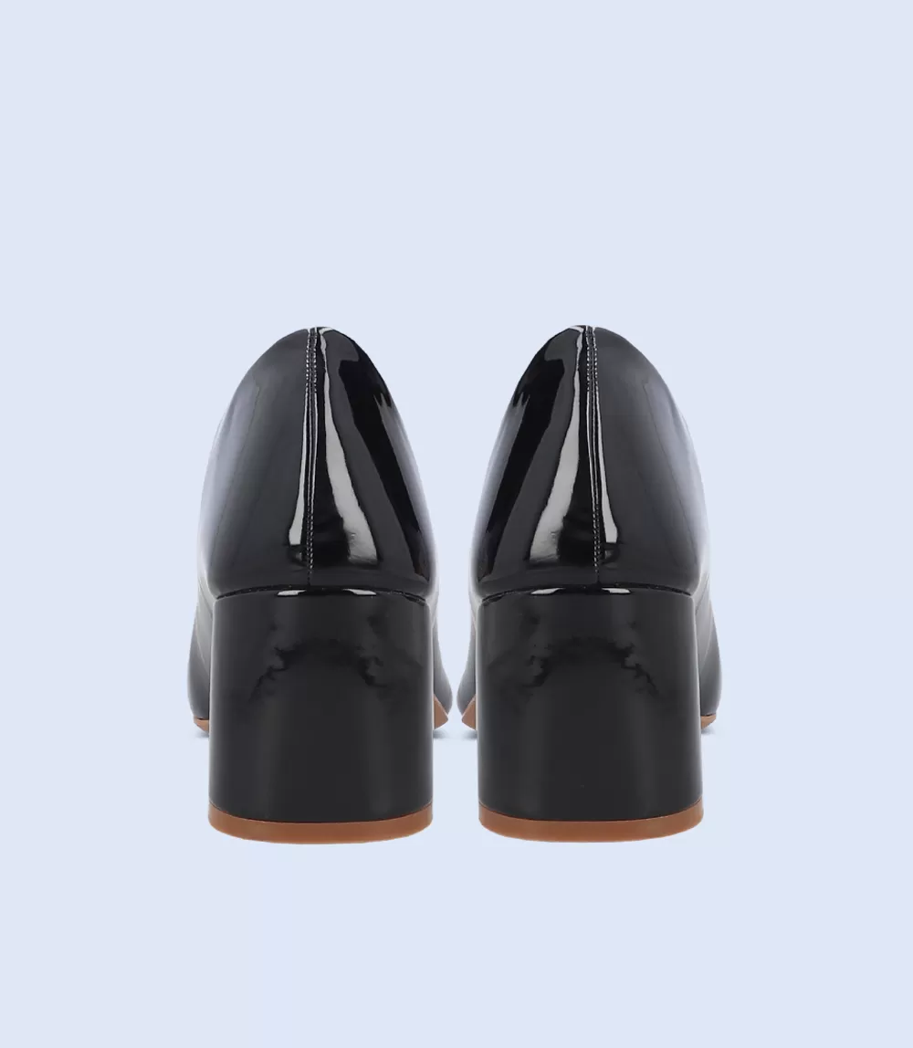 BW8633-BLACK-Women Casual Court Shoes