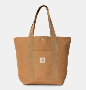 Carhartt WIP Canvas Tote Bag in Hamilton Brown