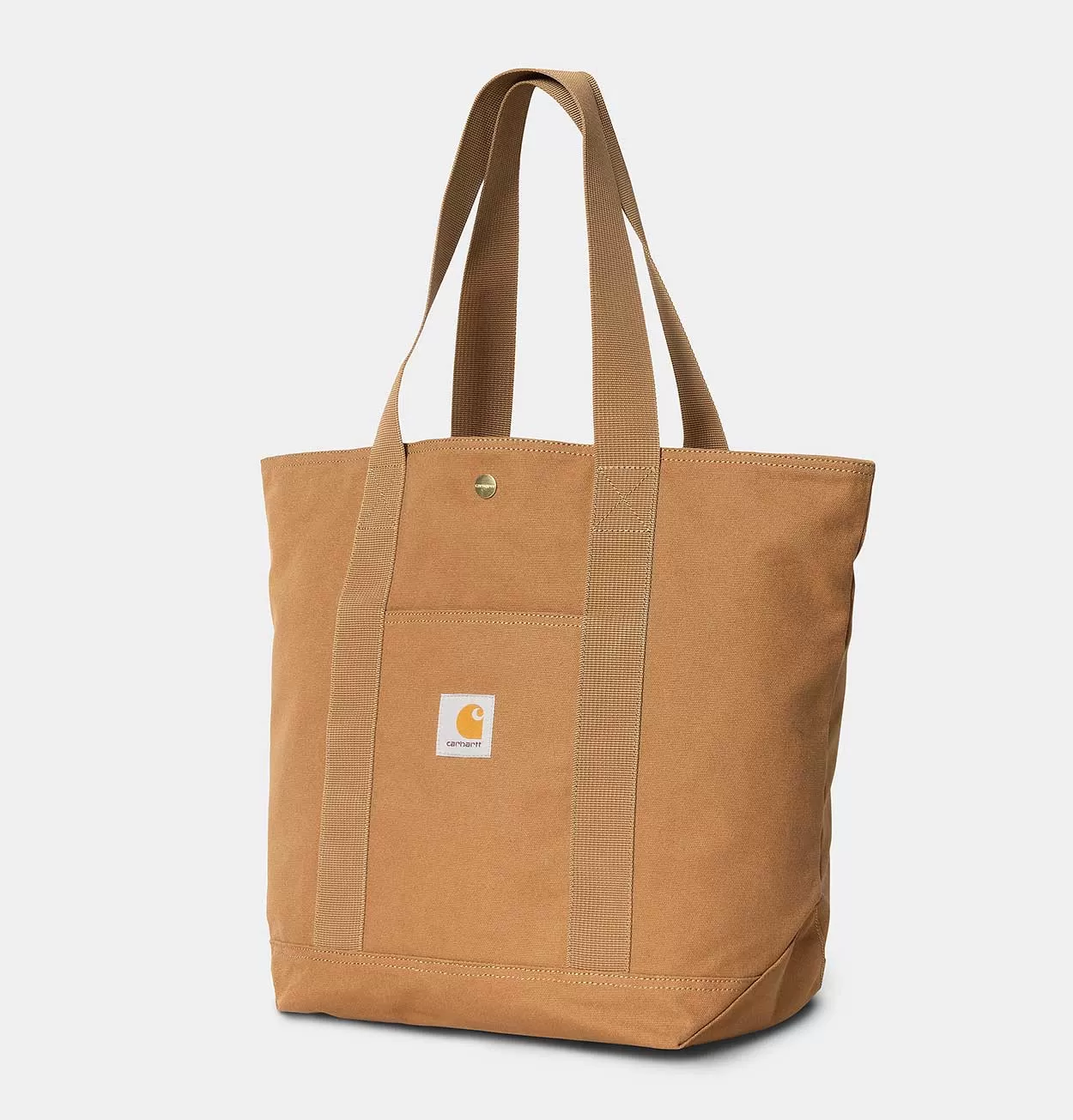 Carhartt WIP Canvas Tote Bag in Hamilton Brown