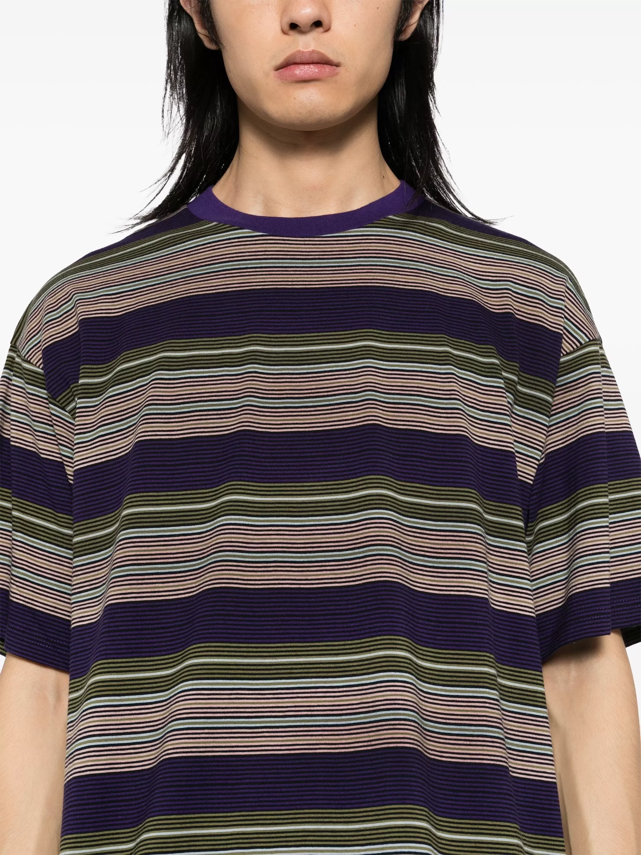 COBY STRIPED DESIGN S/S T-SHIRT