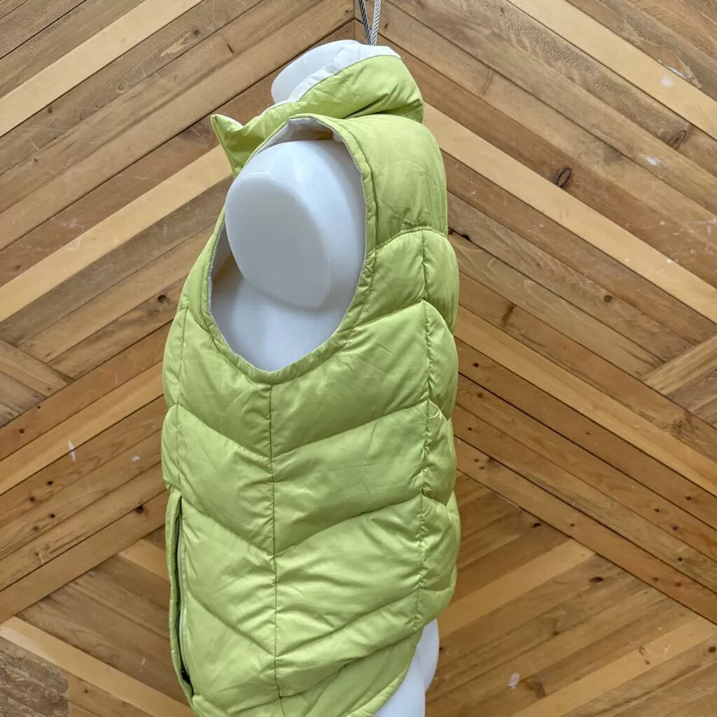 Columbia - Women's Reversible Down Vest - MSRP comp $160: Green/White-women-SM