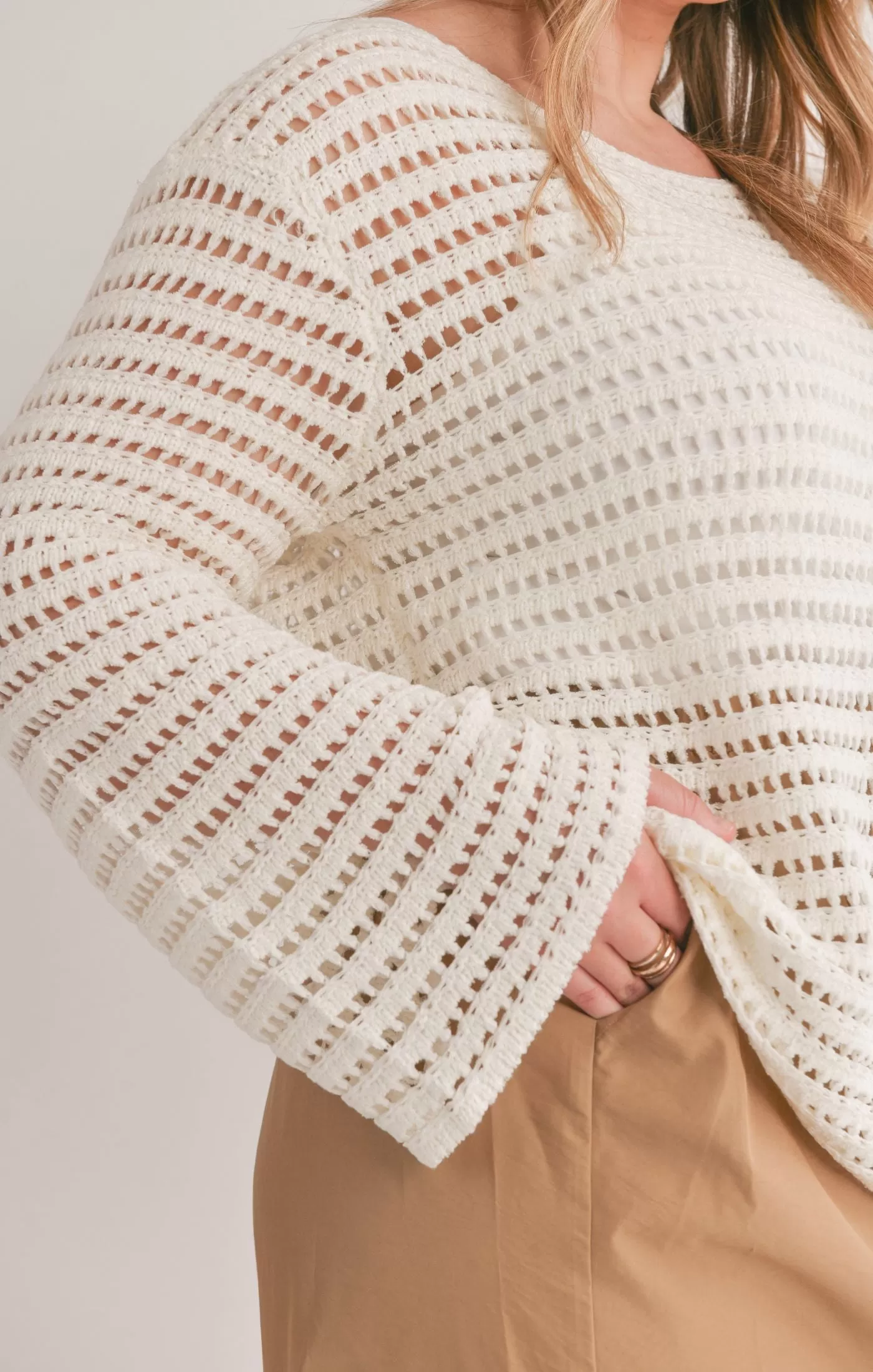 Curvy Carlita Knit Sweater