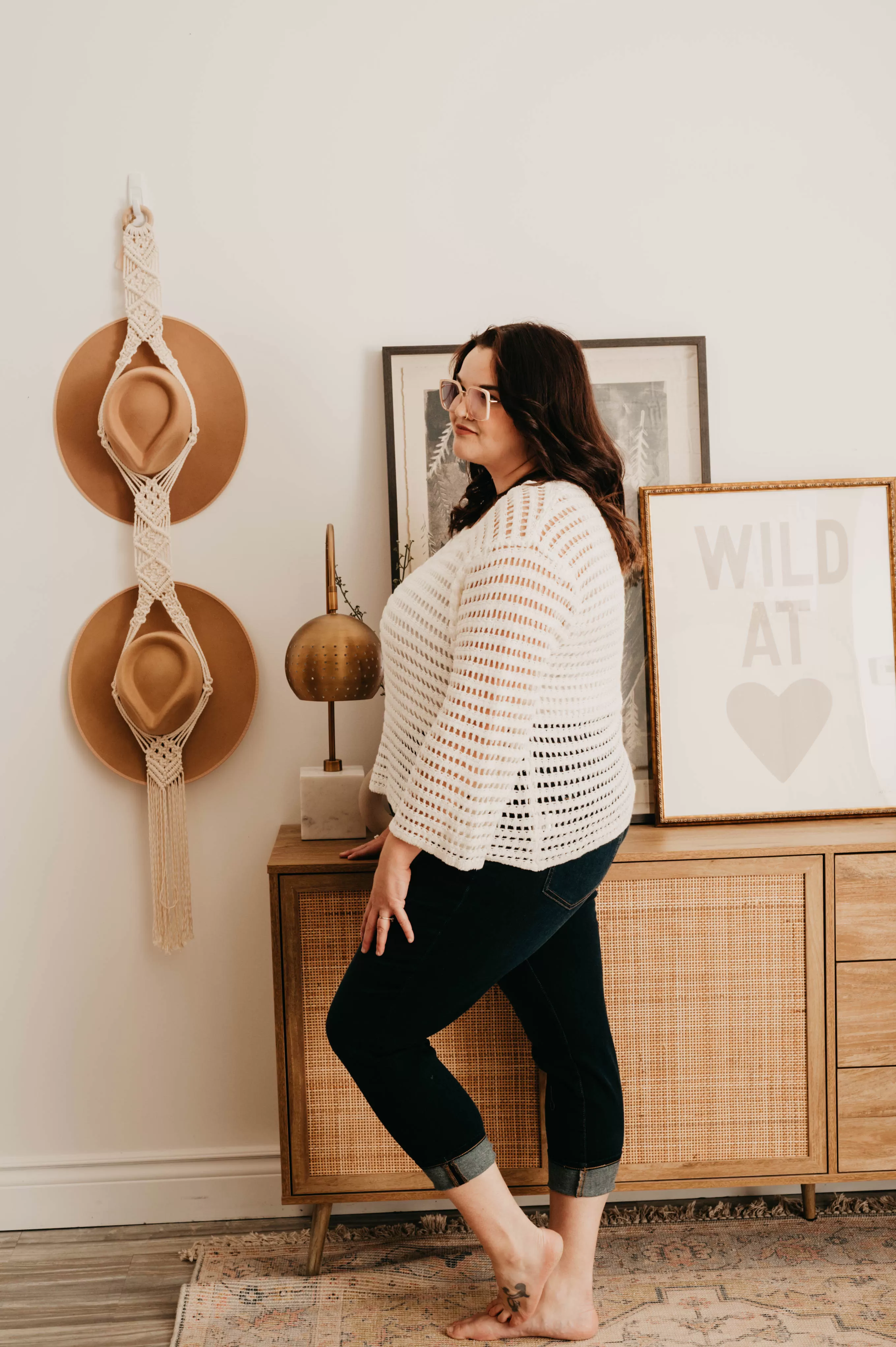 Curvy Carlita Knit Sweater