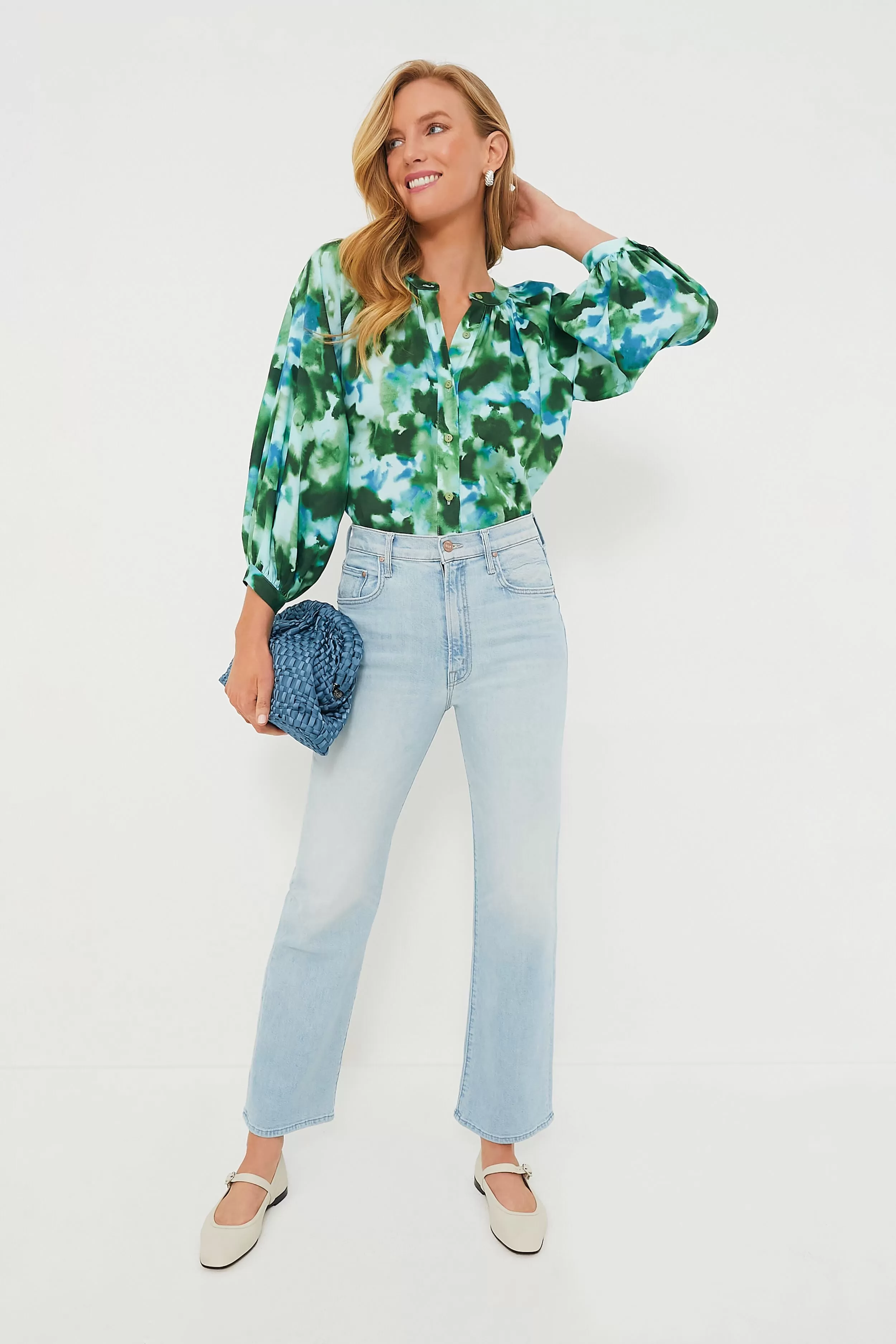 Deep Lagoon Luca Blouse