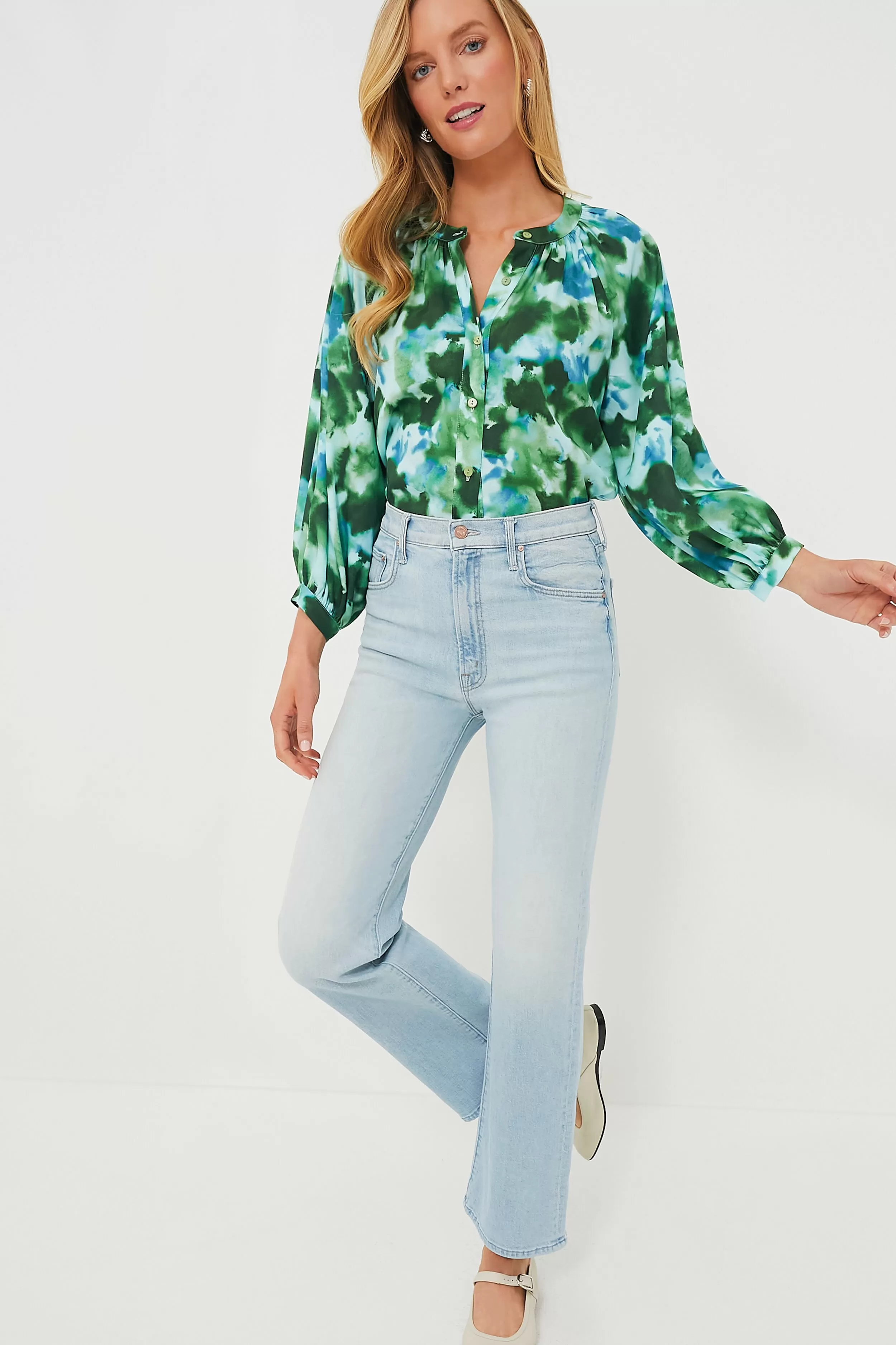 Deep Lagoon Luca Blouse