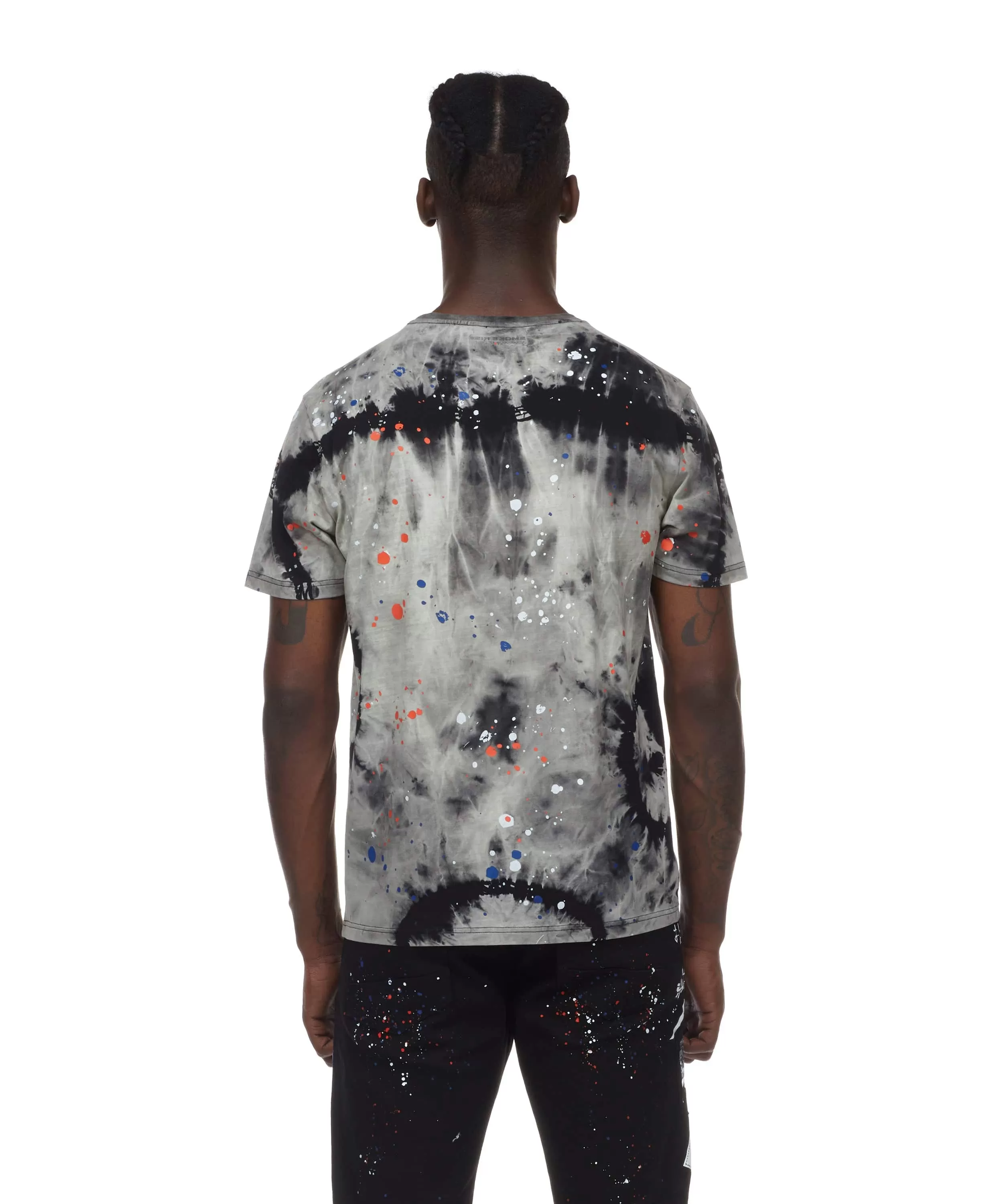 Demon Tie Dye Tee - Black