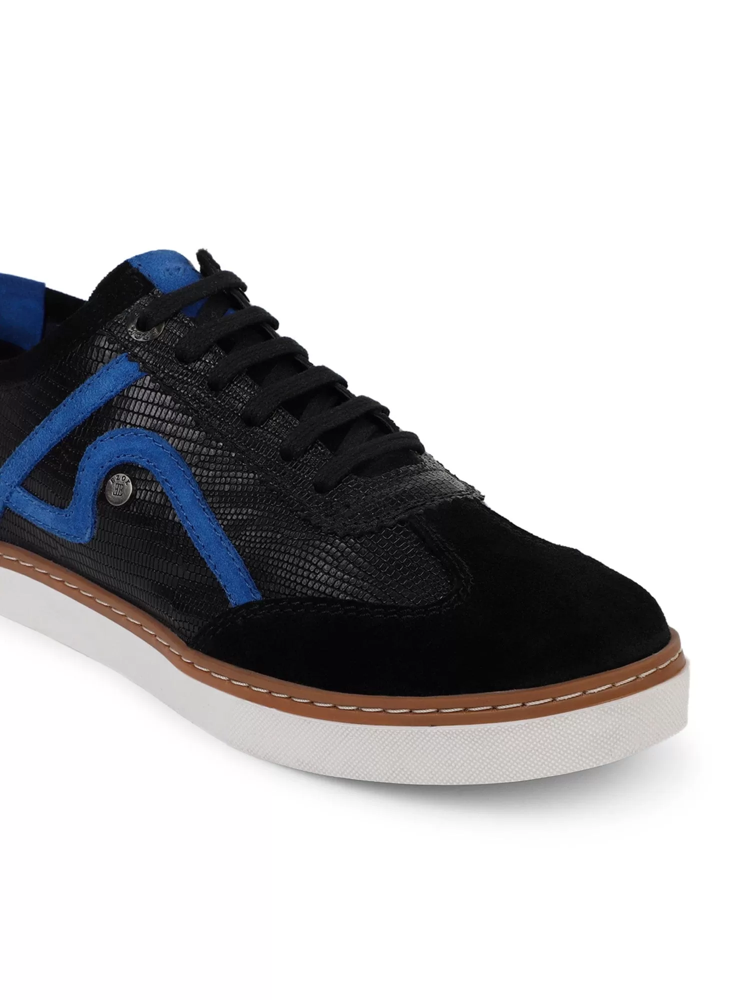 Ezok Men Black Sneaker Casual Shoes