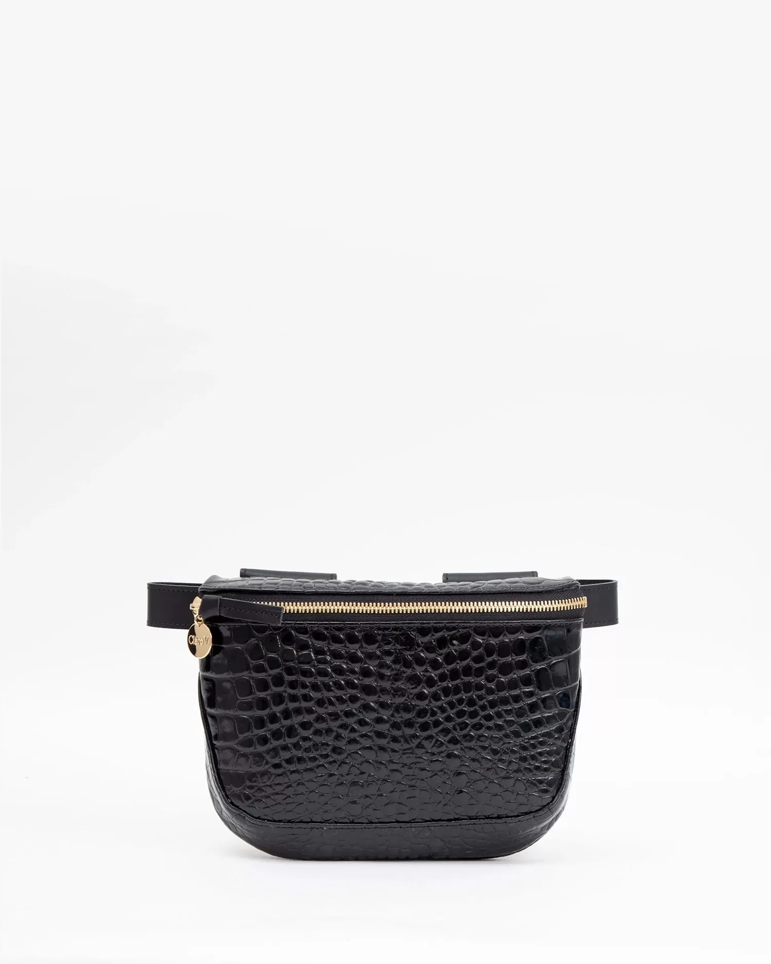 Fanny Pack – Black Croco