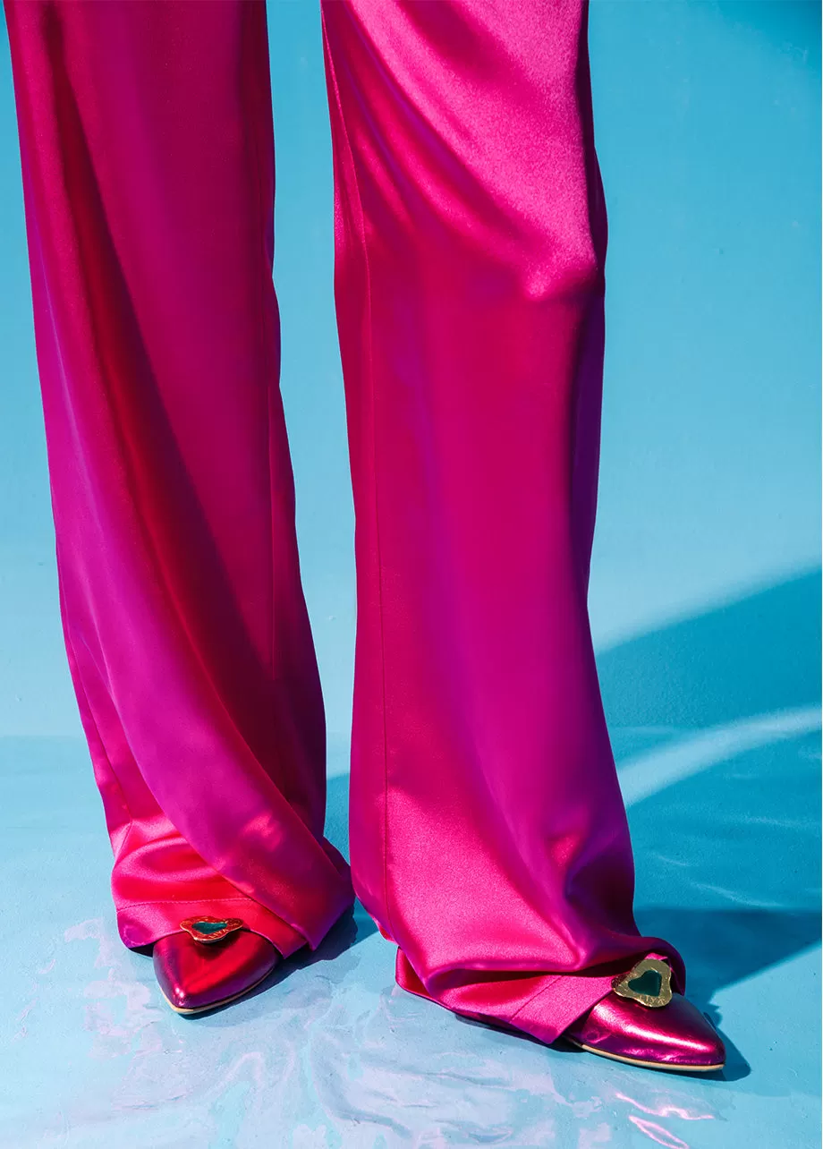 FUCHSIA POP PANTS