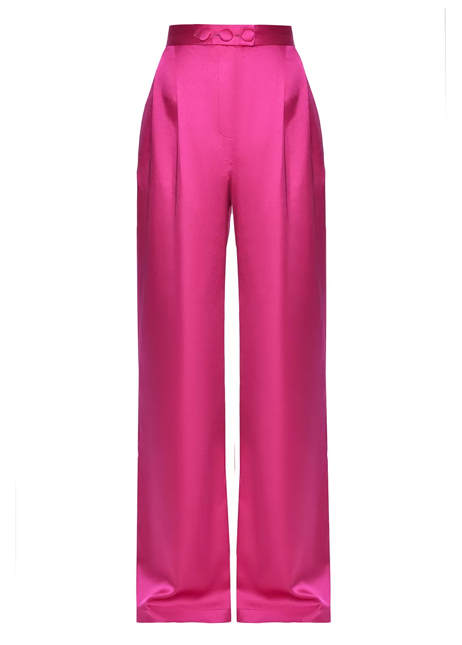 FUCHSIA POP PANTS