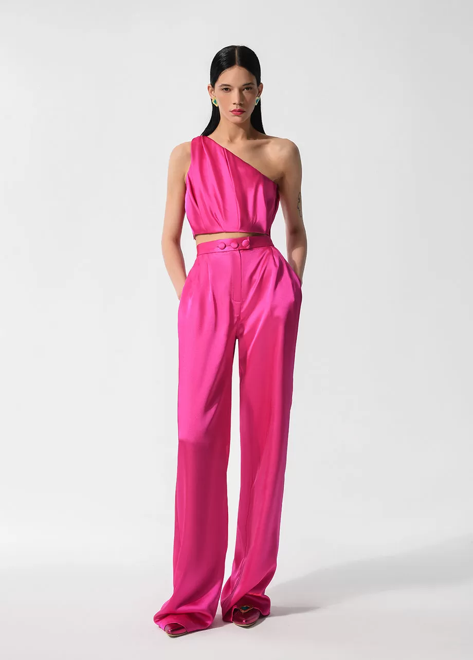 FUCHSIA POP PANTS