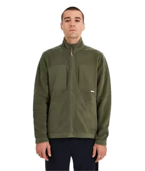 Full Zip Fleece Jacket - Green