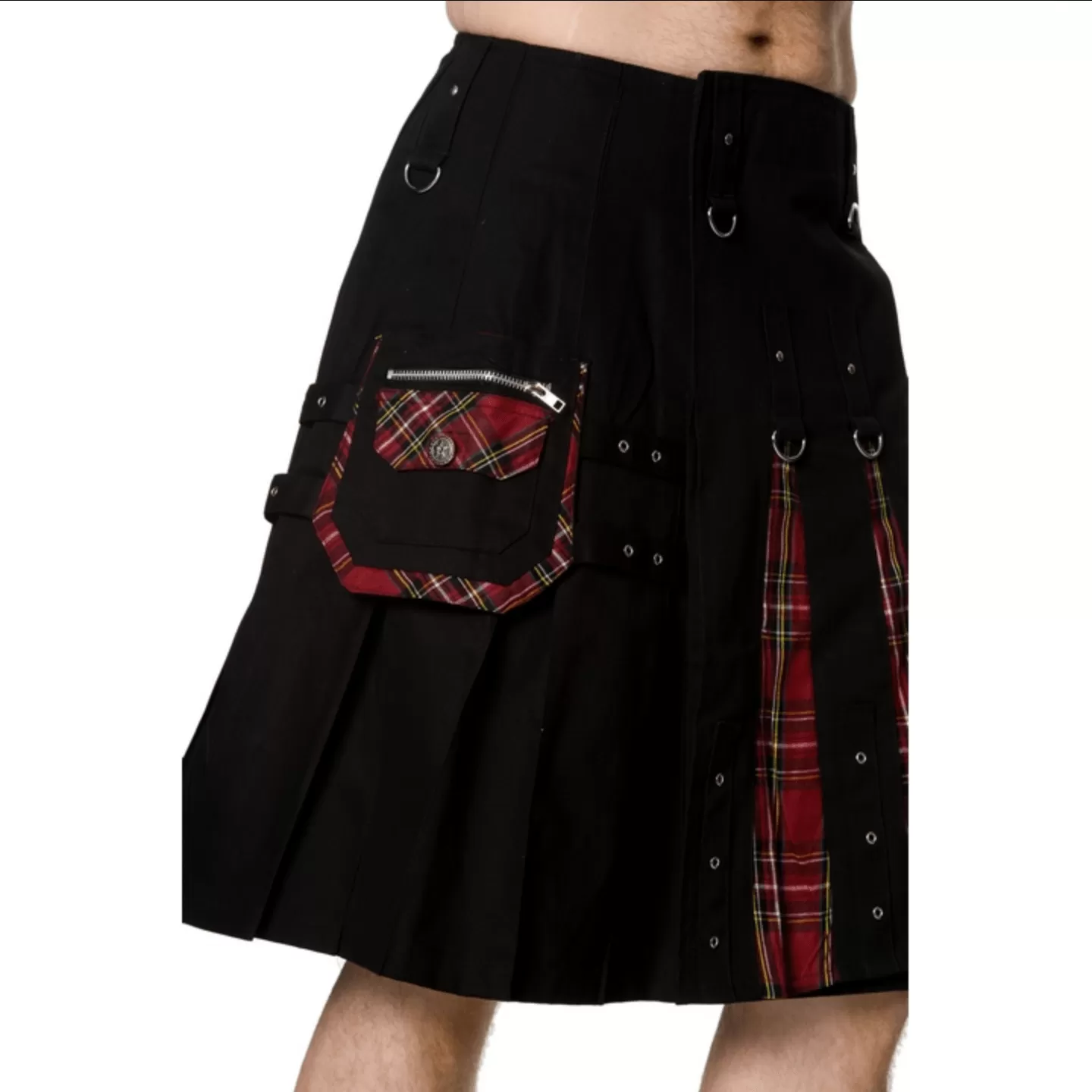 Goth Plaid Kilt