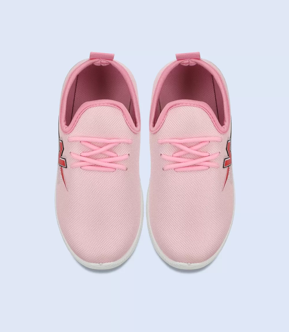 KG0085-PINK-Girls Casual Sneakers