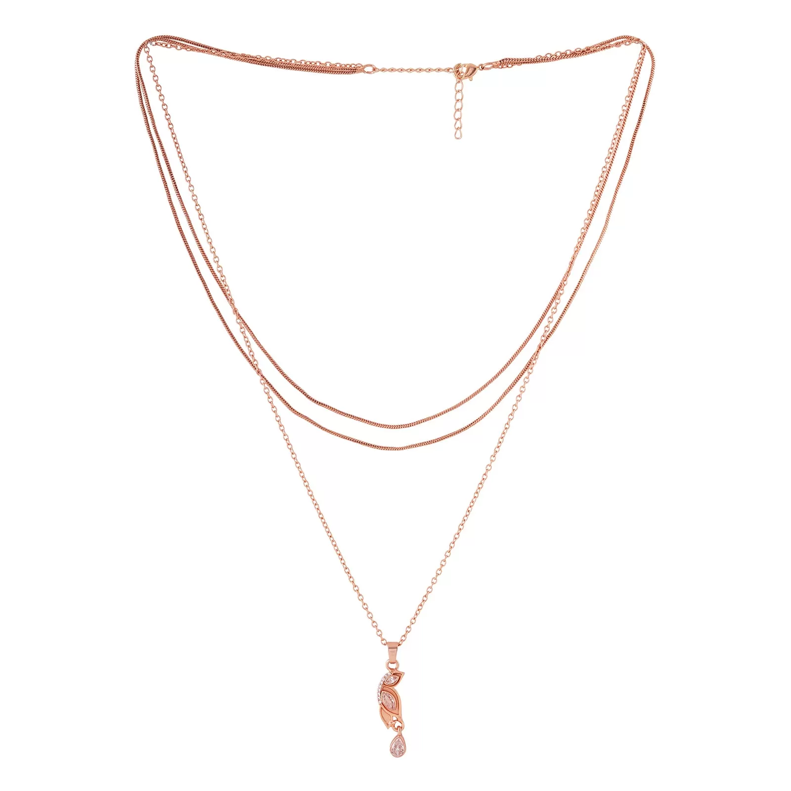 Kimana Rosegold Pendant Chain