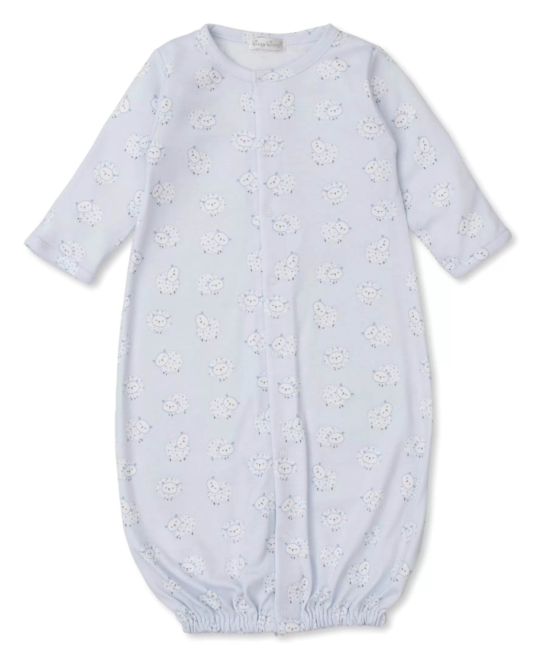 Kissy Kissy - Converter Gown - Fleecy Sheep Blue