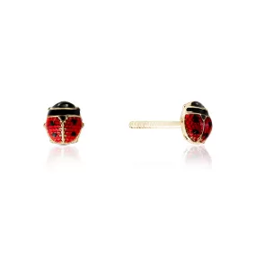 Lady Bug Earrings