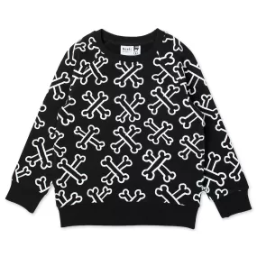 Minti Bones Furry Crew - Black