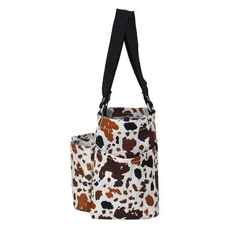 Mocha Cow NGIL Small Utility Tote