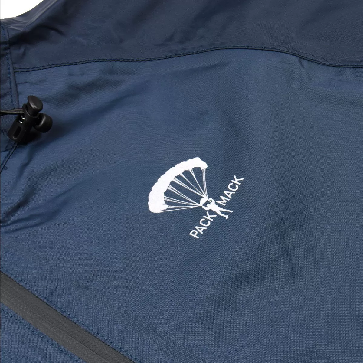 Packmack - #300 Parka Full Zip Raincoat - Navy