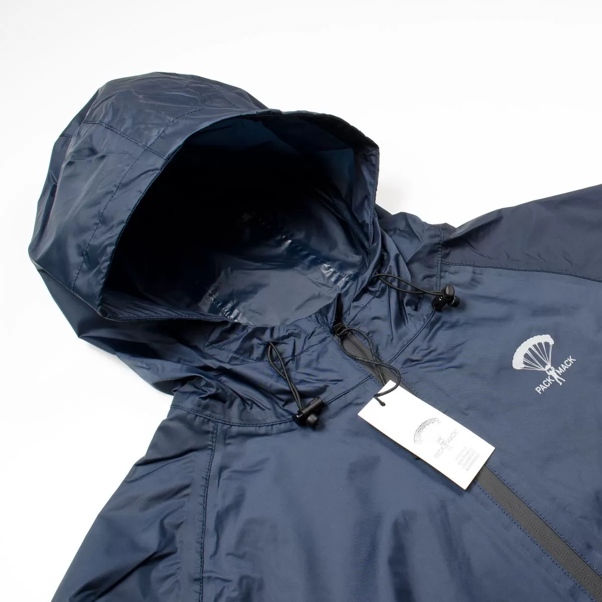 Packmack - #300 Parka Full Zip Raincoat - Navy