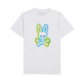 Psycho Bunny Men's Montgomery Graphic Tee - White