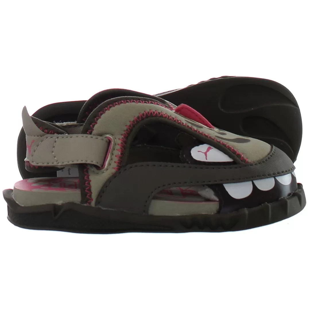 Puma Seamonster Brown Kids Sandals