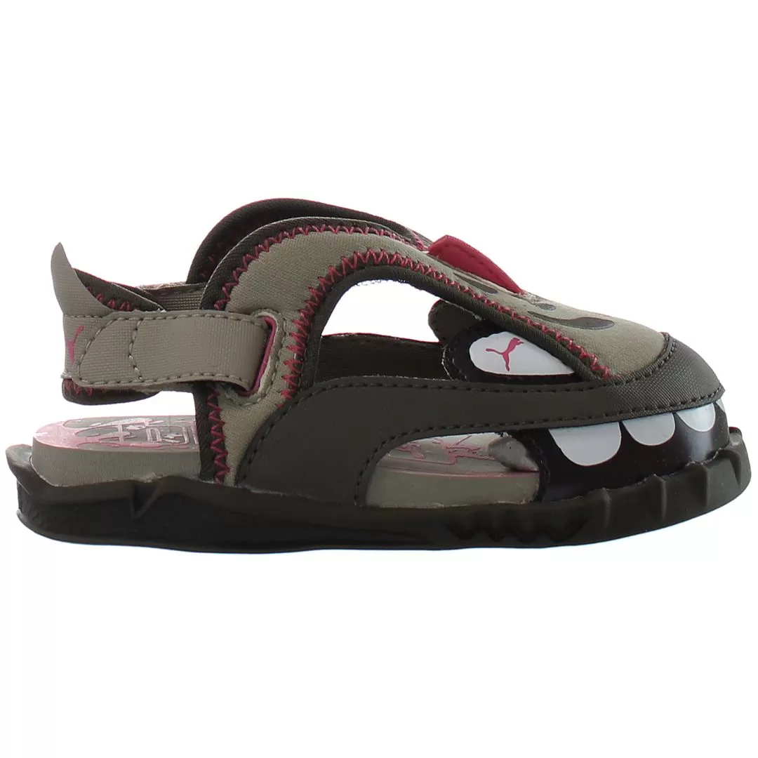 Puma Seamonster Brown Kids Sandals