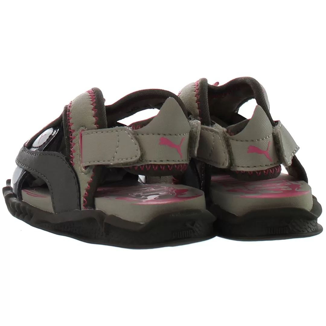 Puma Seamonster Brown Kids Sandals