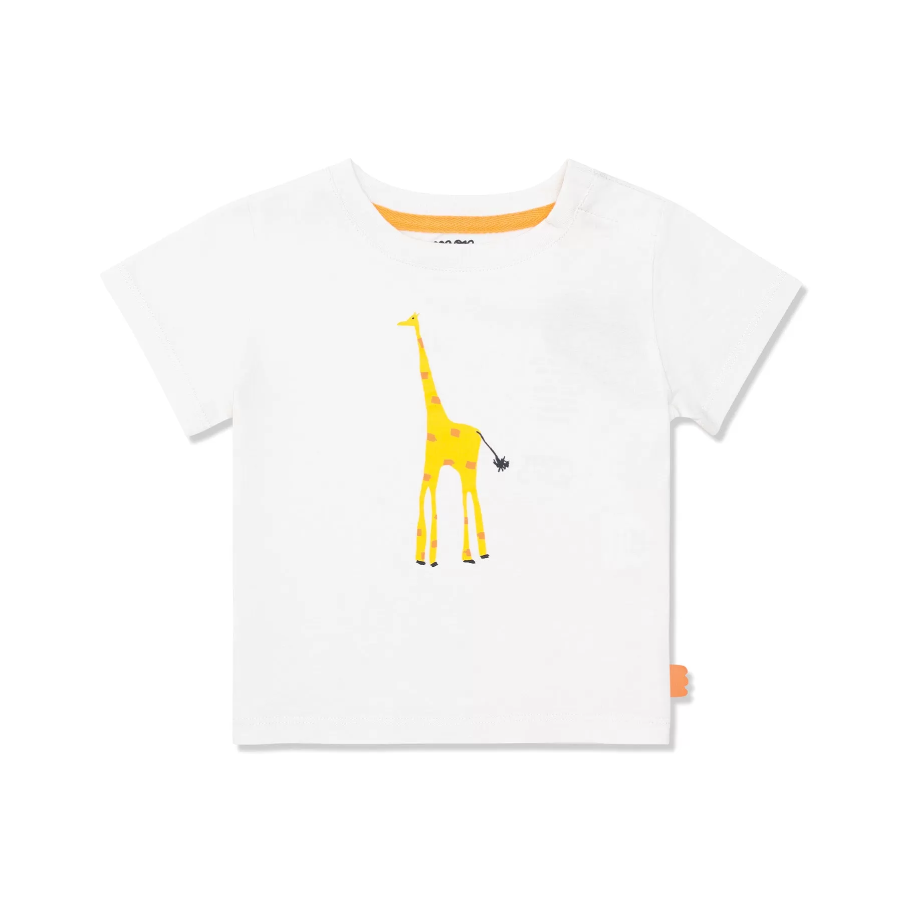 Recycled Cotton Giraffe Baby T-shirt