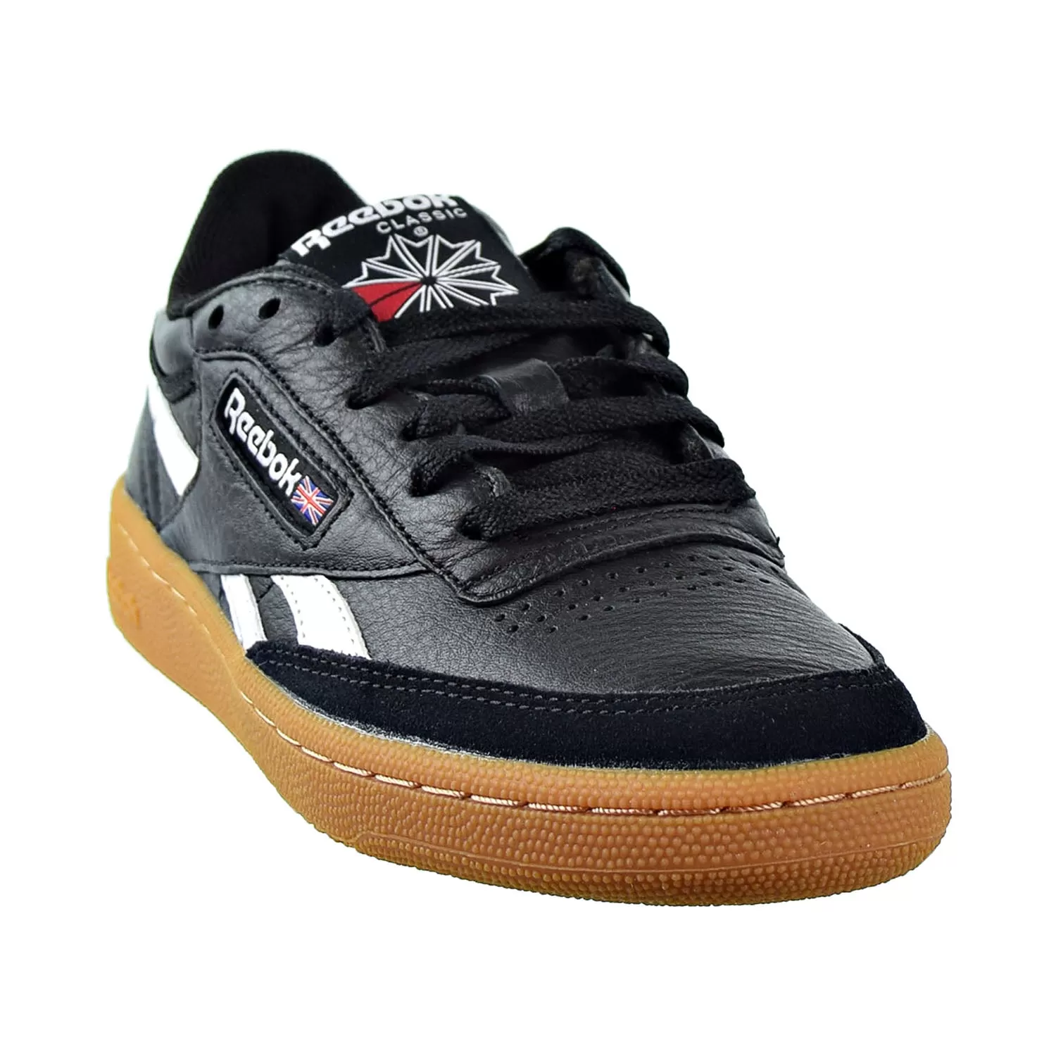 Reebok Revenge Plus Gum Men's Shoes Black/White Gum