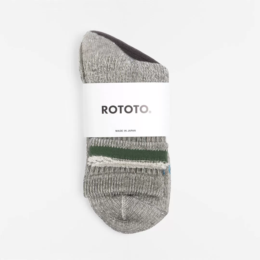 Rototo Double Face Mini Crew Socks